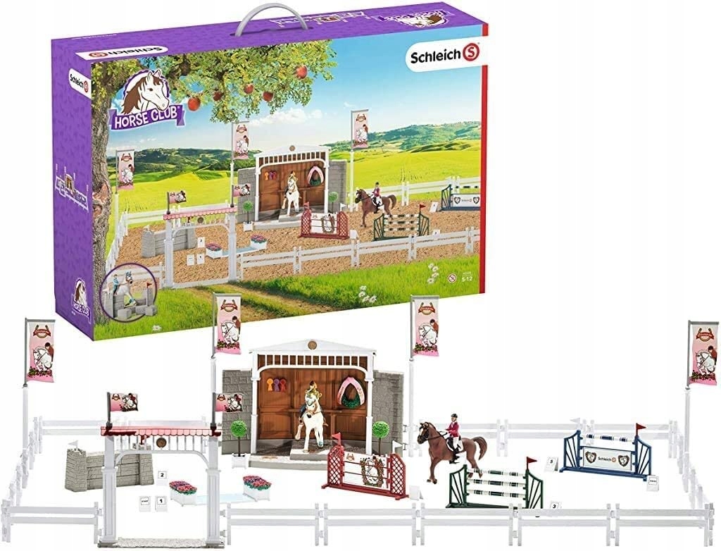 Schleich 42338 Zawody Jeździeckie Tor przeszkód