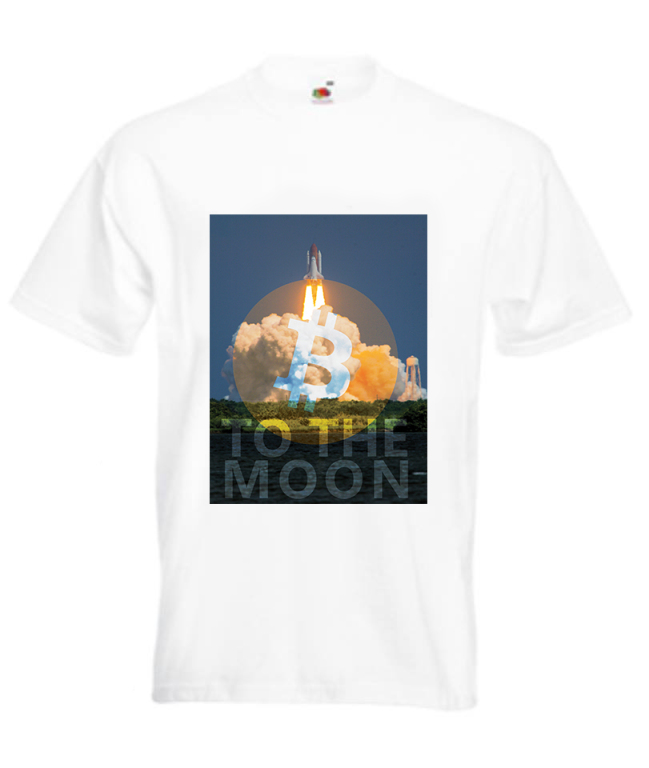 Koszulka TO THE MOON (BTC)