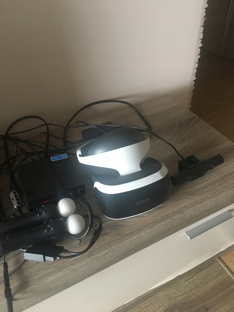 Playstation VR Google + 2 kontrolery Move + kamera