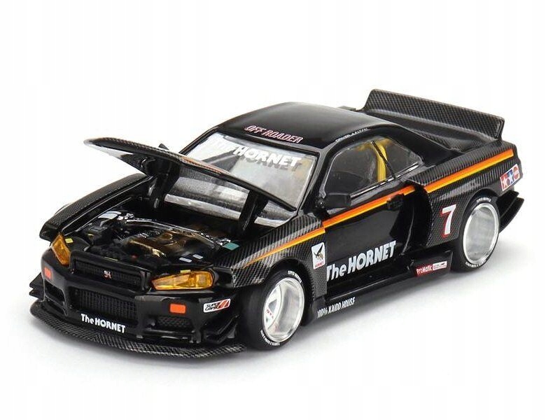 KAIDOU HOUSE The HORNET スカイライン GT-R R34 Kaido House x Mini GT 1:64 Tamiya Nissan Skyline GT-R (R34