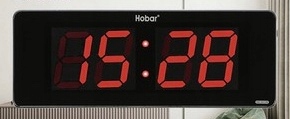 Hobar HB-3513B Cyfrowy Zegar Led 36x13cm