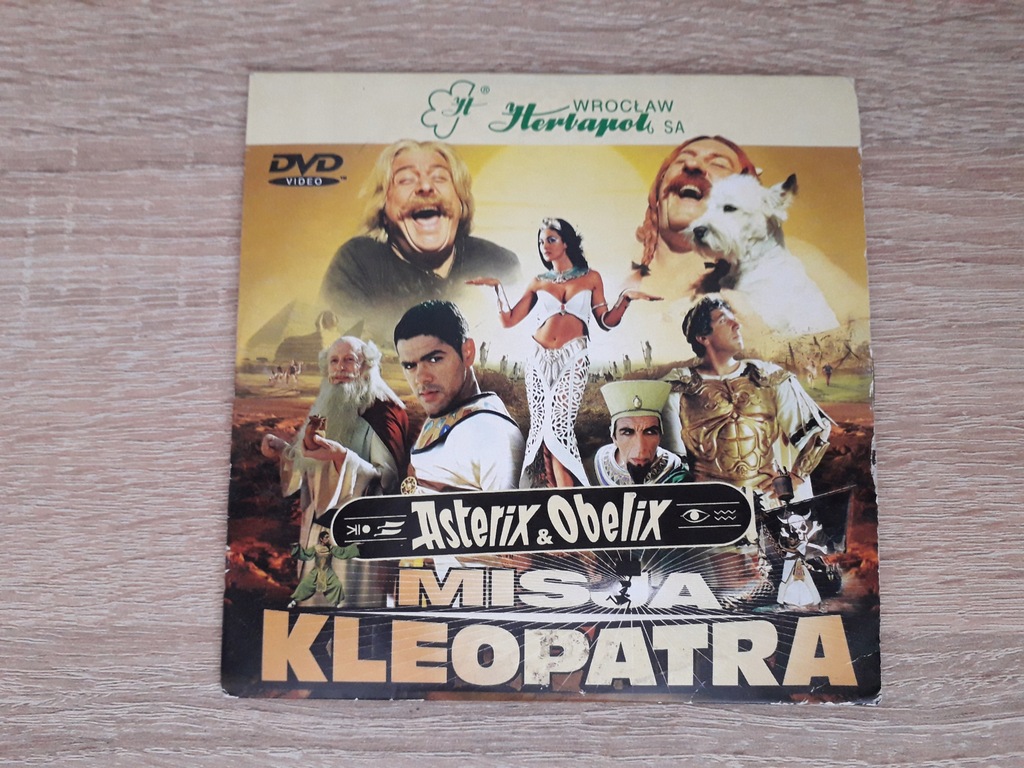 DVD ASTERIX I OBELIX: MISJA KLEOPATRA (DUBBING PL)