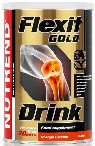 Nutrend Flexit Gold Drink 400g Kolagen Stawy MSM