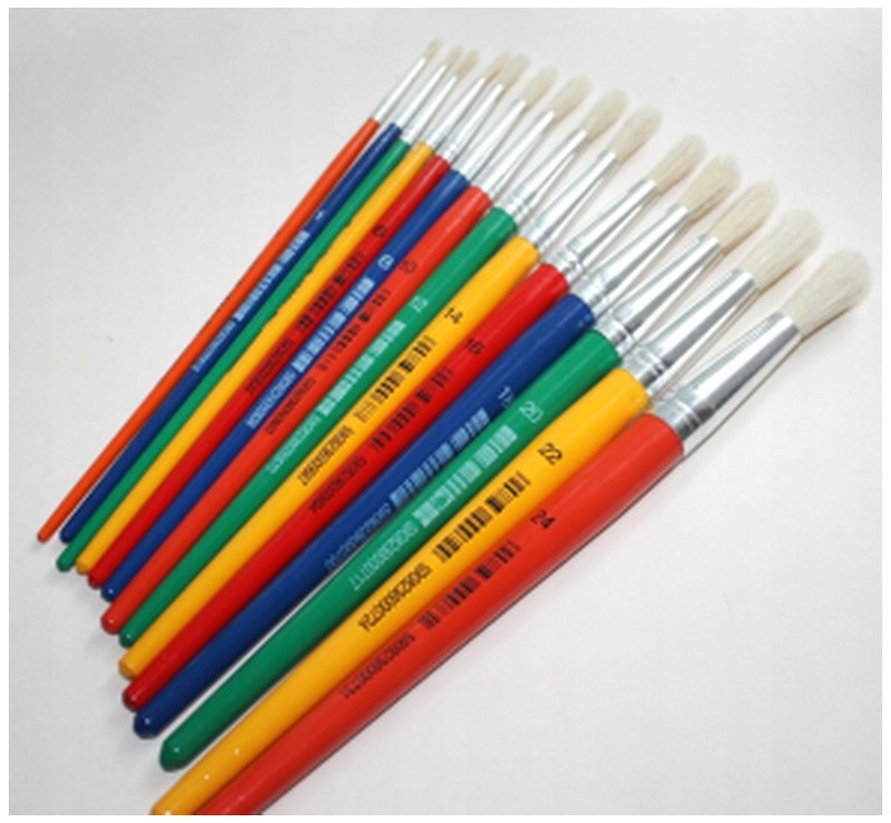 Pędzel szczecinowy okr. nr 8, Kotulski