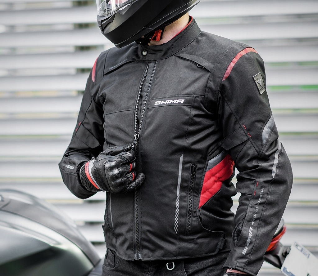 Купить SHIMA RUSH RED BLACK Мотоциклетная куртка + БЕСПЛАТНЫЕ ПОДАРКИ: отзывы, фото, характеристики в интерне-магазине Aredi.ru