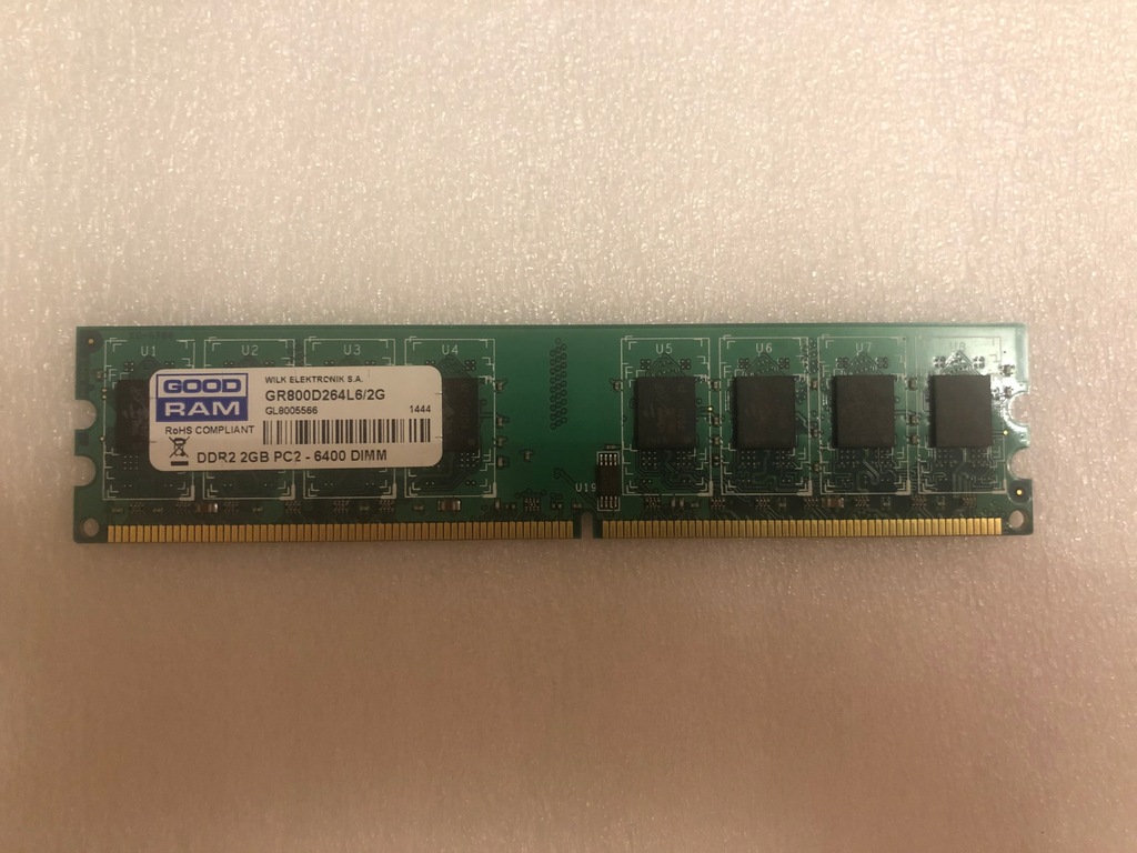 RAM DDR2 2GB 800Mhz GoodRam GR800D264L6/2G