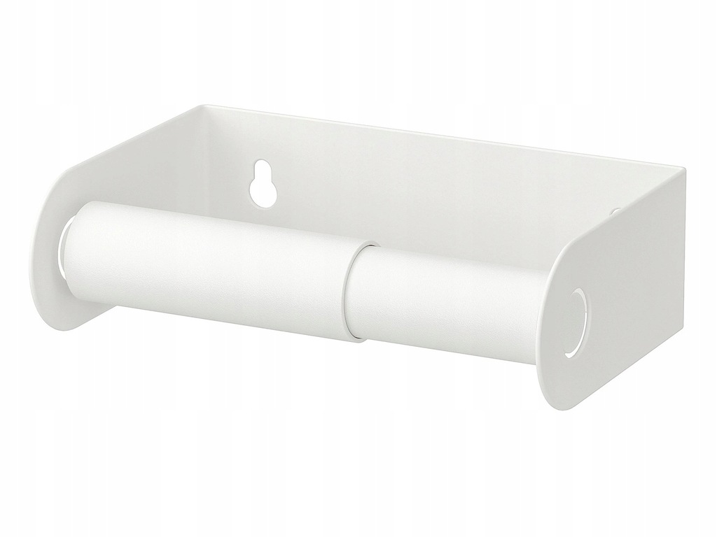 IKEA ENUDDEN Uchwyt na papier toaletowy, biały