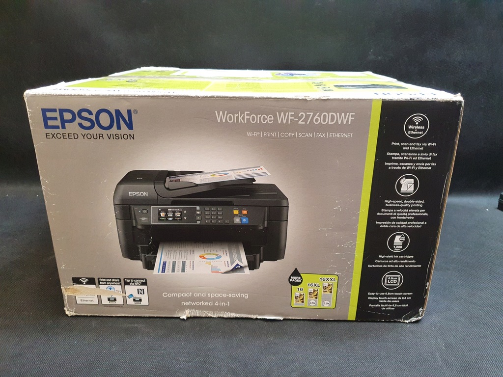 Купить МФУ Epson WorkForce WF-2760DWF: отзывы, фото, характеристики в интерне-магазине Aredi.ru