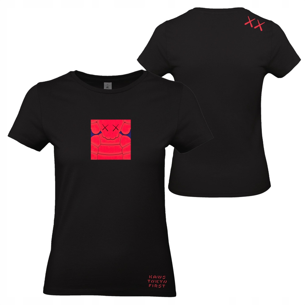 KOSZULKA DAMSKA T-SHIRT DAMSKI Pop Art KAWS TD162 L