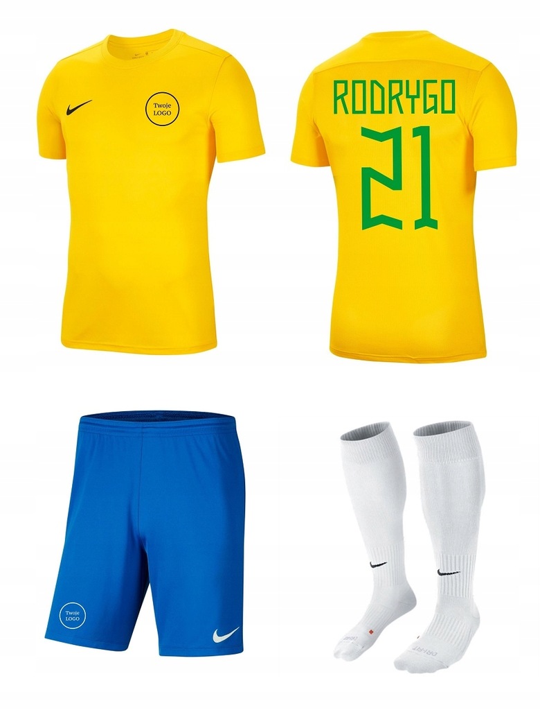 Strój sportowy Nike Brazylia RODRYGO 21 JR