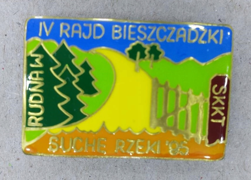 PTTK Bieszczady Rajd Suche Rzeki 1995