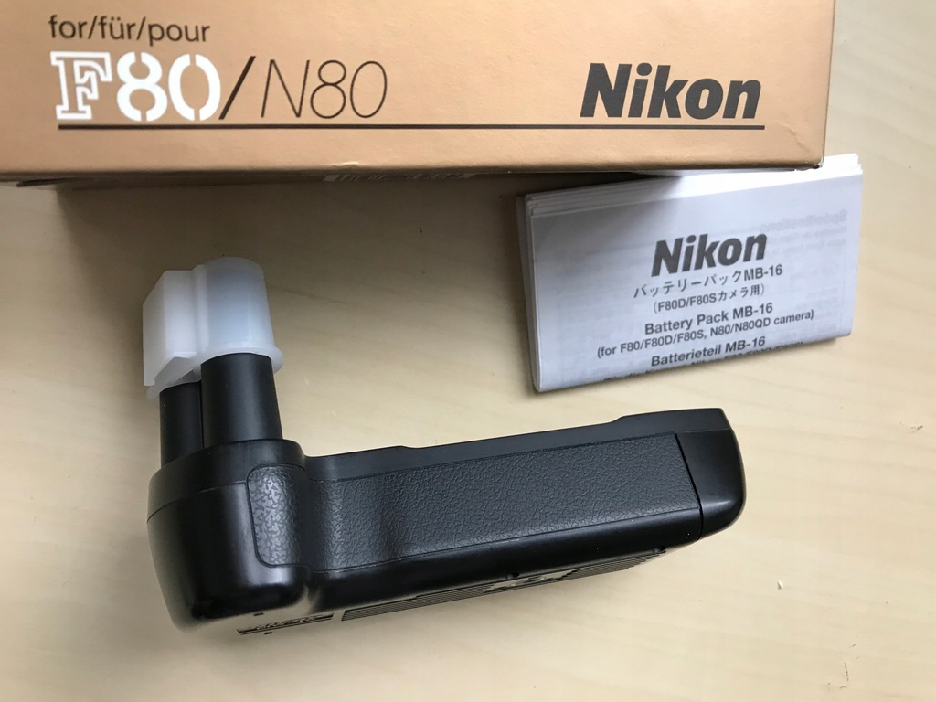 Nikon MB-16 grip battery pack do F80 + pudełko