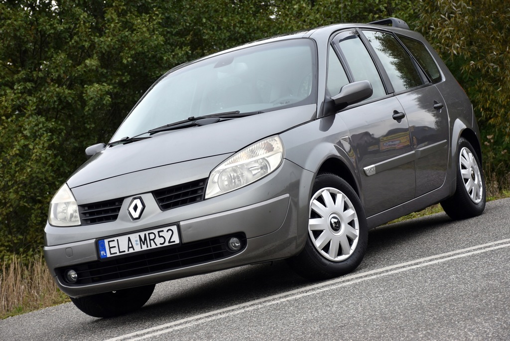 Renault Grand Scenic 2.0 16V 135KM 6biegów, 7osobowy SKÓRA*PANORAMA BOGATY!