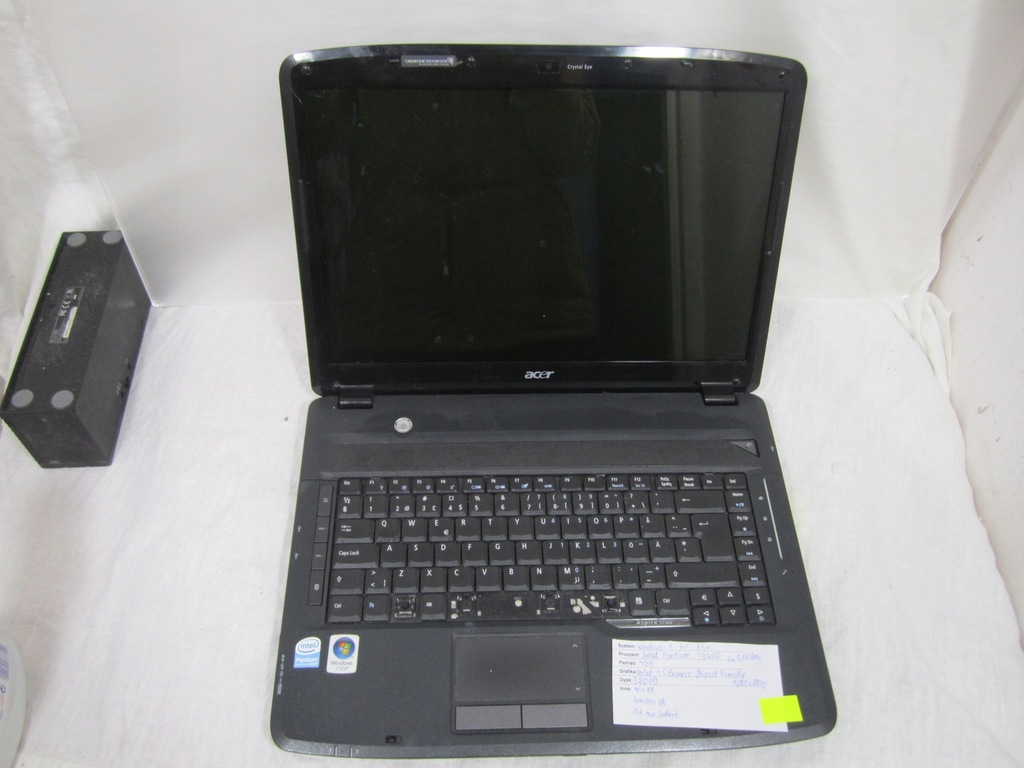 Laptop Acer Aspire 5730z 2x2.0GHz 4GB 320GB OK! - 11690297372 - oficjalne archiwum Allegro