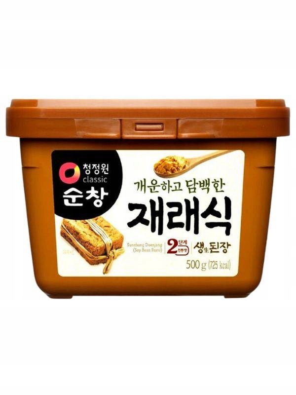 Koreańska Pasta Sojowa Miso Baza do Zupy Sunchang Doenjang Daesang 500G