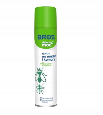 BROS ZIELONA MOC SPRAY NA MUCHY I KOMARY 300 ml