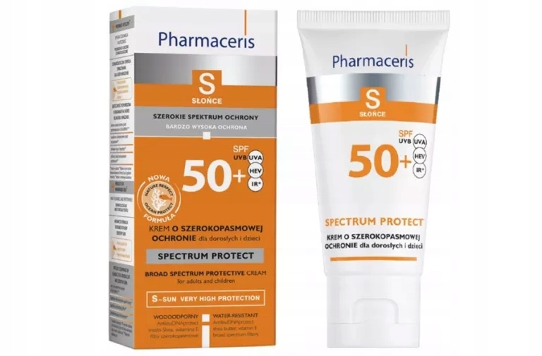 PHARMACERIS S SPF50 SPECTRUM-PROTECT SZEROKOPASMOWA OCHRONA UVA UVB HEV IR