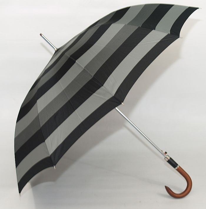Pierre Cardin parasol szara tęcza elegant,drewno