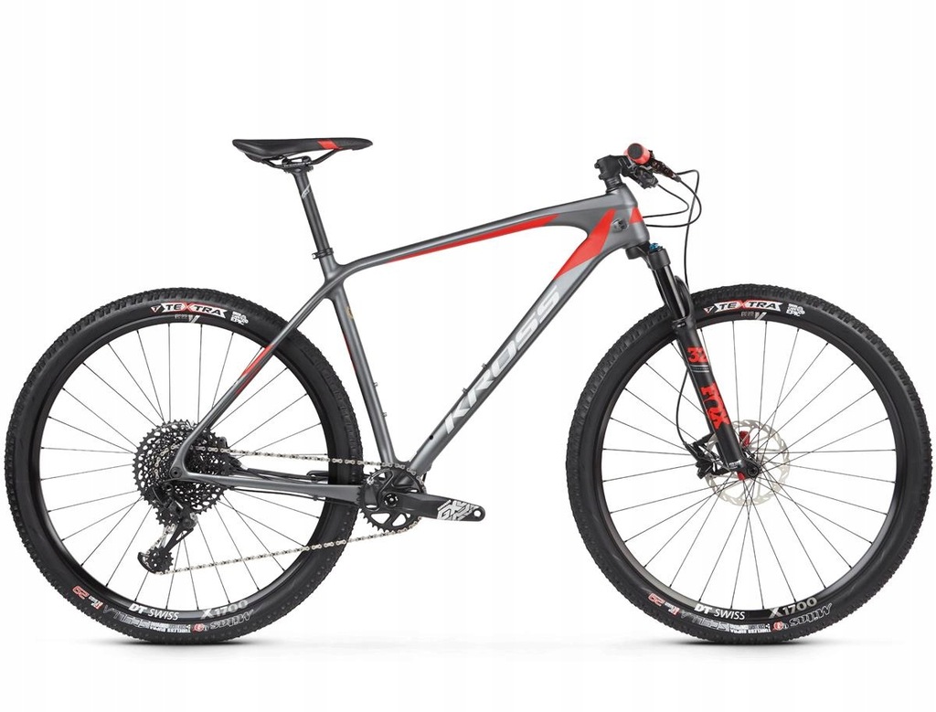 MTB Hardtail Kross Level 14.0 29 Szary XL Pomarańc