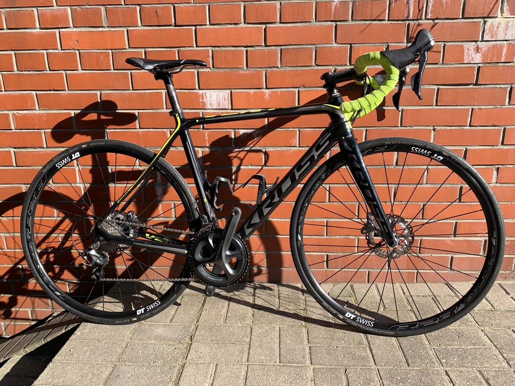 Rower szosa Kross Vento 7.0 DISC 2017 carbon 54cm 7996591444 oficjalne archiwum Allegro