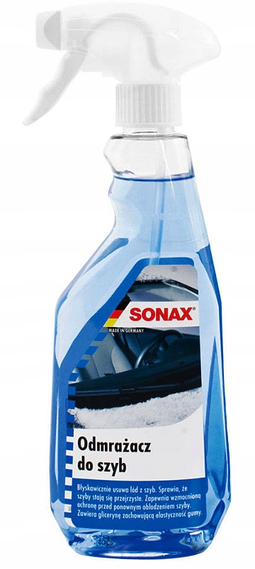 SONAX SKUTECZNY ODMRAŻACZ DO SZYB ATOMIZER 500ml