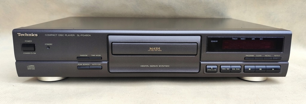 Odtwarzacz CD Technics SL-PG480A z pilotem