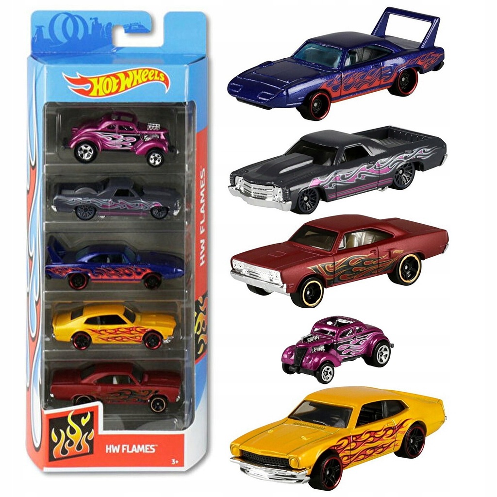 ホットウィール 5カーパック HW FLAMES フレイムス 5箱セット 新品 ホットウィール 5カーパック HW FLAMES フレイムス 5箱セット 新品
