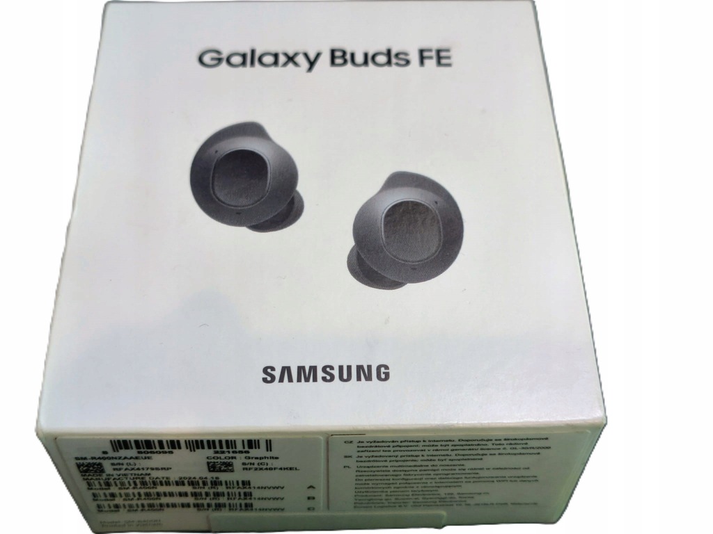 Słuchawki bezprzewodowe douszne Samsung Galaxy Buds FE