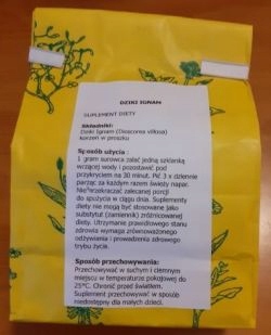 Wild Yam Dziko rosnący meksykański mielony 250g