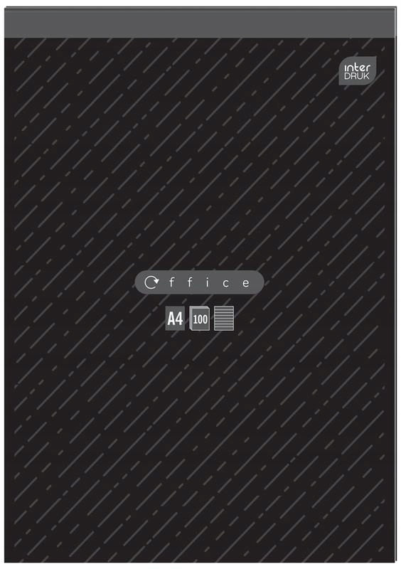 Blok biurowy A4 100 k. linia, Interdruk