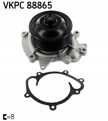 SKF VKPC 88865 POMPA WODY DB OM642.940 W211 04- 320CDI