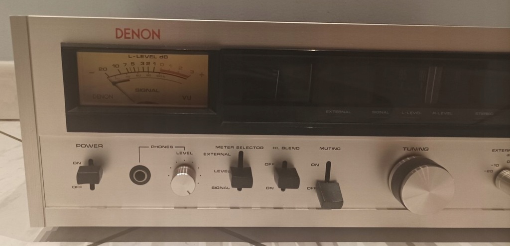 DENON TU-500 チューナー　大型メーター受信OK 絶好調 DENON TU-500の仕様 デノン/デンオン