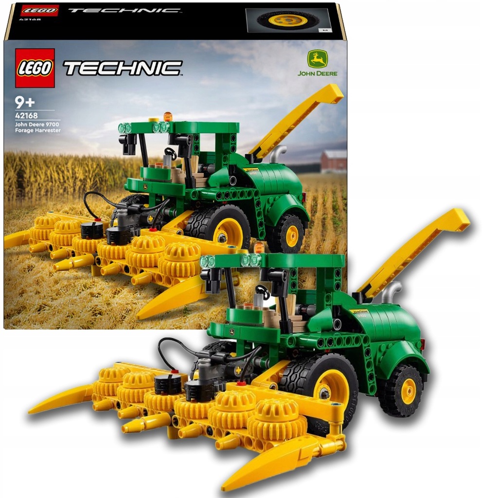 KLOCKI LEGO Technic John Deere Forage Harvester 42168 9+ ZESTAW NA PREZENT