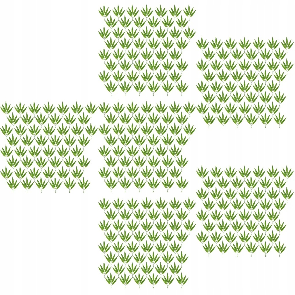 NATURAL HOME DECOR BAMBOO LEAVES BRANCHES 300 PCS
