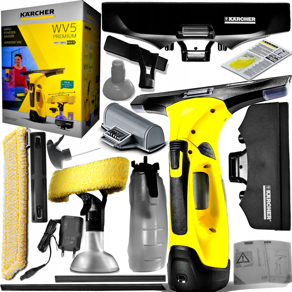 Купить СТЕКОНОМОЙКА KARCHER WV5 PREMIUM В ПОДАРОК ​​XXL: отзывы, фото, характеристики в интерне-магазине Aredi.ru