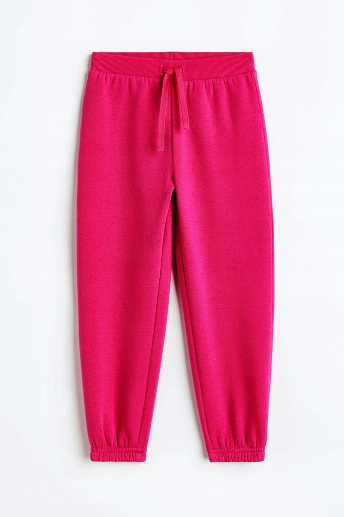 NOWE H&M spodnie dresowe różowe 98