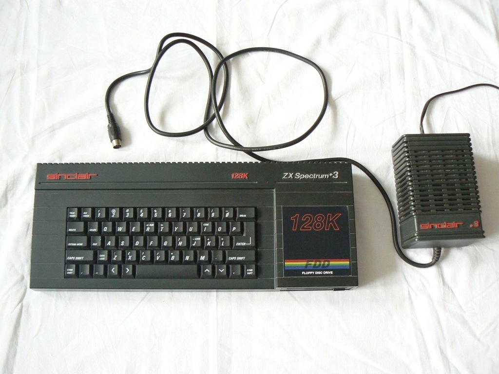 Sinclair 128k ZX Spectrum +3