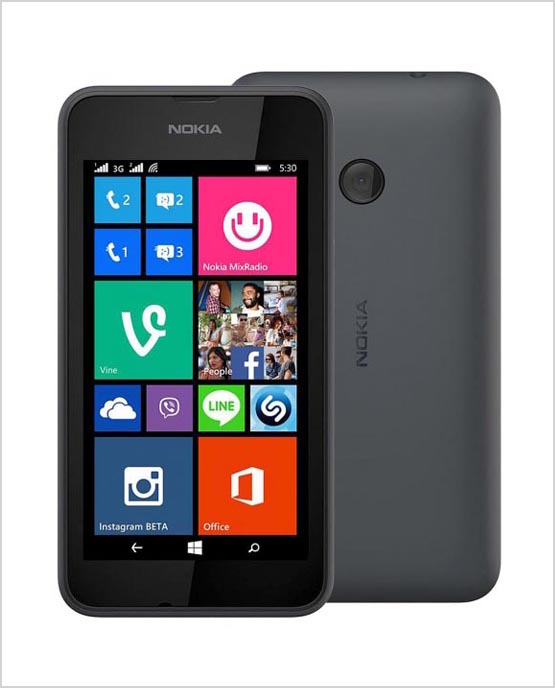TELEFON NOKIA LUMIA 530 RM-1017 SZARY/BIAŁY NOWY