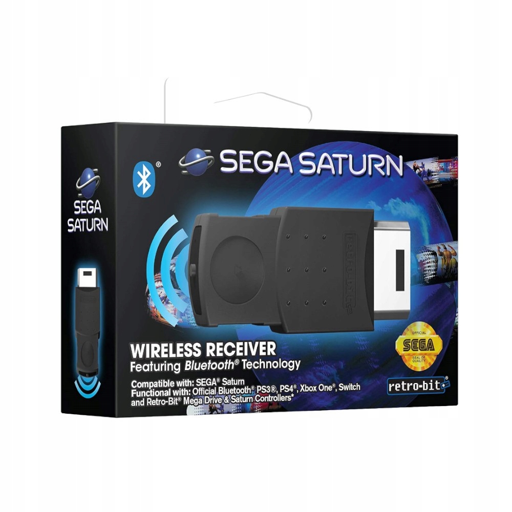 Adapter BLUETOOTH SEGA Saturn /DUAL SHOCK/SWITCH