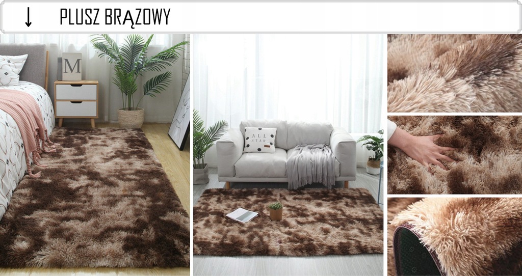Купить Плюшевый ковер PLUSZ Soft с высоким ворсом 160x220: отзывы, фото, характеристики в интерне-магазине Aredi.ru