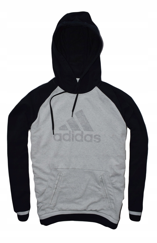 ADIDAS S bluza z kapturem super wzór hoody