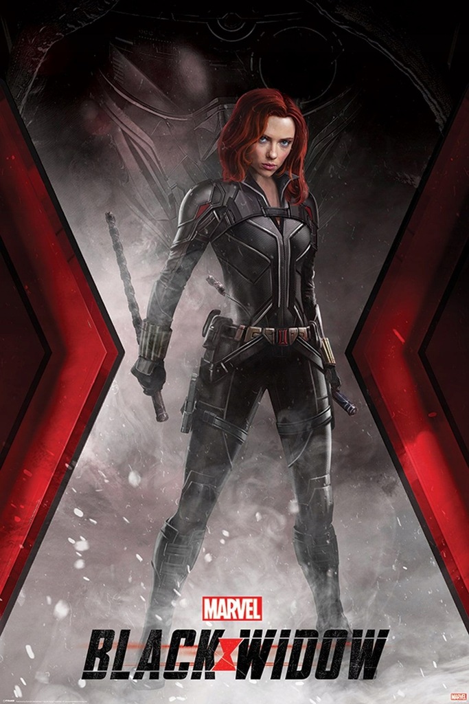 Plakat filmowy Black Widow Battle Stance 61x91,5cm