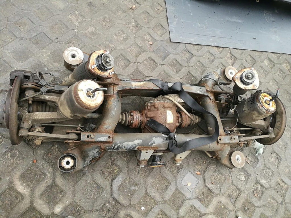 BELKA OŚ ZAWIESZENIE TYŁ KOMPLETNE BMW X5 E53 3.0B - 10068357059 ...