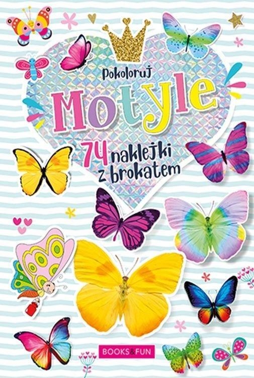 Kolorowanka Z Naklejkami Motyle Praca Zbiorowa 8319324905