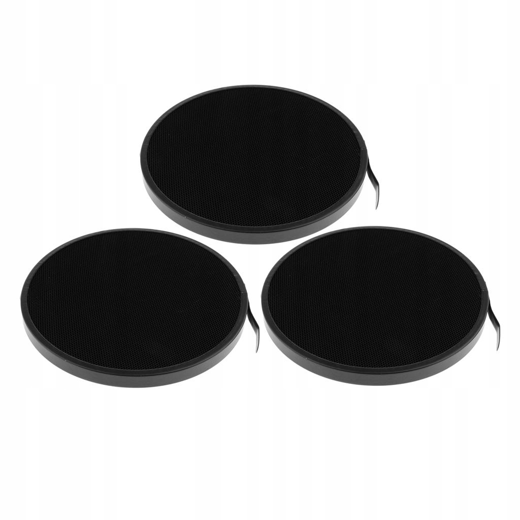 Almencla 3pcs 10 Degree Honeycomb Grid Mesh for 7 Reflector Diffuser Lamp
