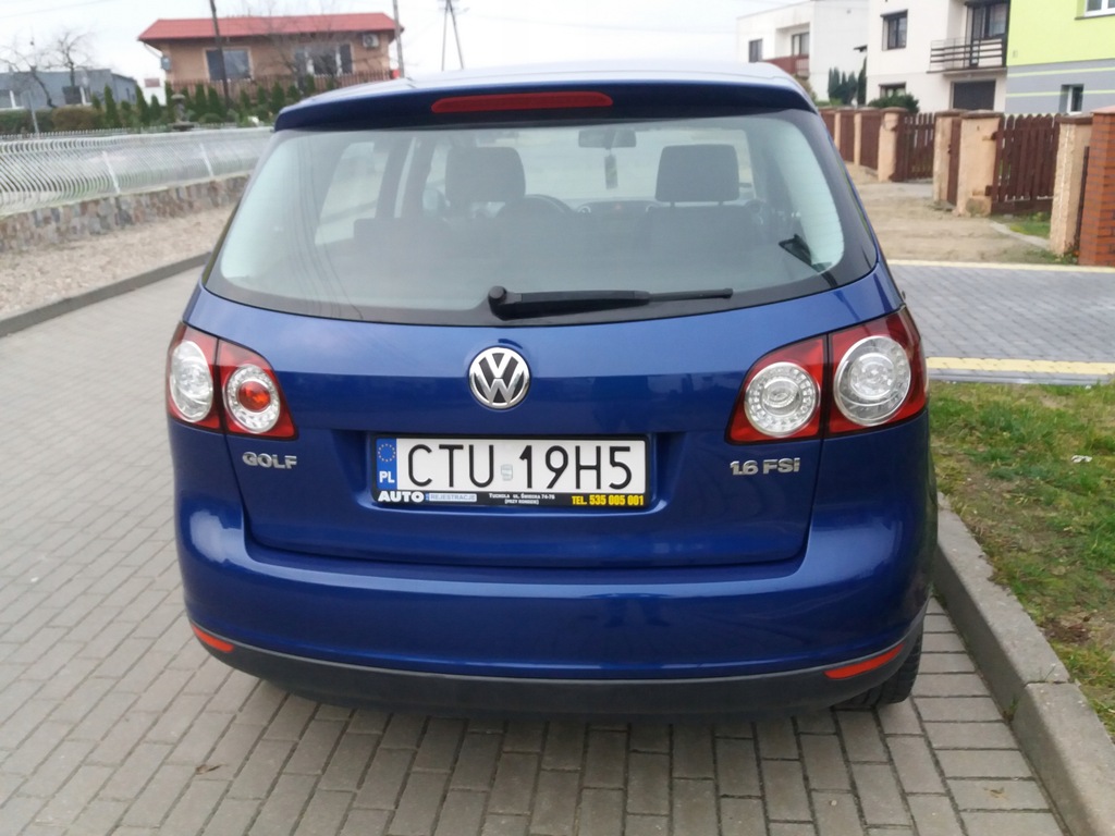 Volkswagen Golf Plus 1.6 FSI 2005 rok benzyna 8710277713