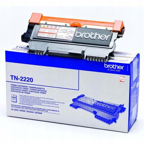 Brother oryginalny toner TN2220, black, 2600s, Bro