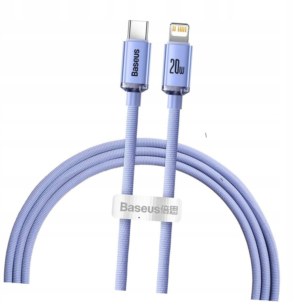 KABEL PRZEWÓD USB-C DO LIGHTNING BASEUS 20W 1.2M