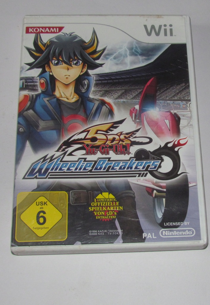 Yu-Gi-Oh! 5D's Wheelie Breakers Nintendo Wii BOX