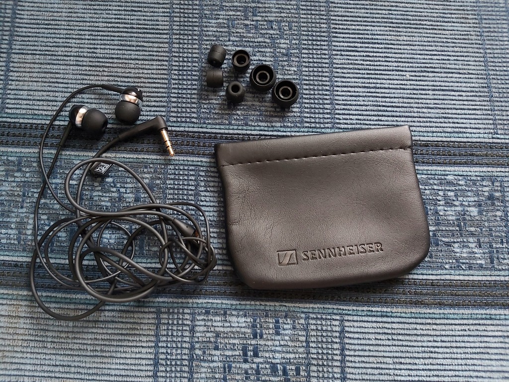 Słuchawki dokanałowe Sennheiser CX100 czarne